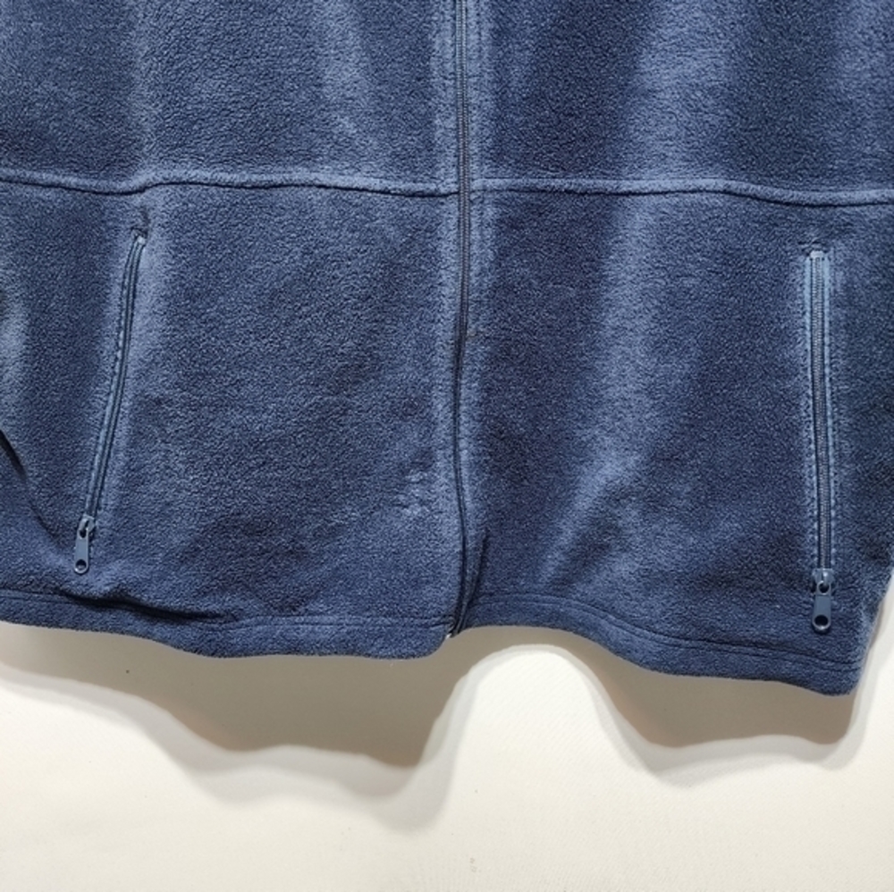 Columbia Men's Navy Blue Full Zip Fleece Vest XXL - Picture 5 of 10